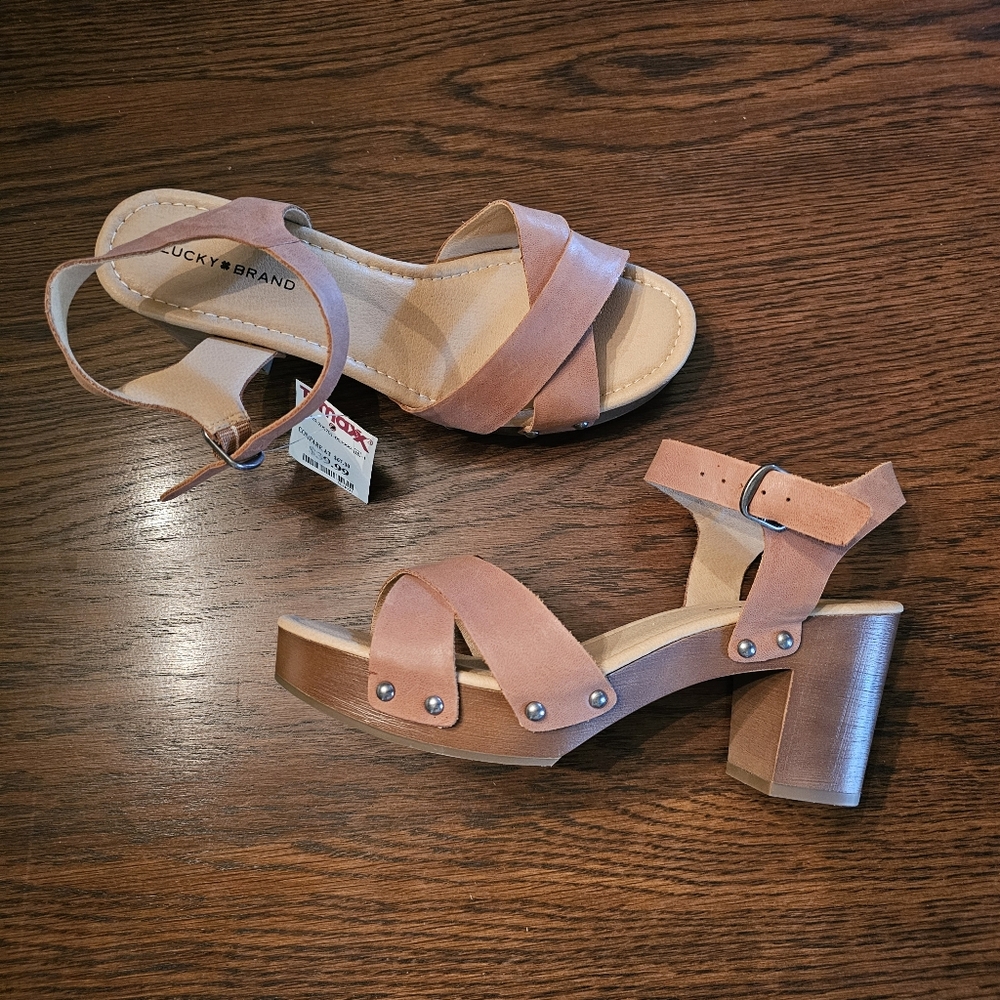 LUCKY BRAND | HAIDLEE Strappy Heeled Sandals NW